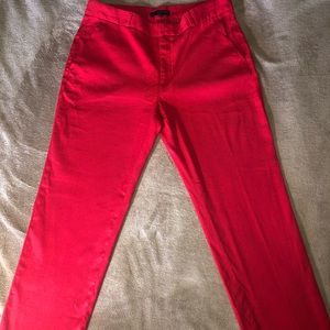 3/$15 5/$25 BANANA REPUBLIC AVERY RED PANTS